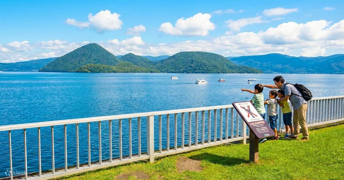 Romantic Hokkaido Noboribetsu Day Trip | Lake Toya Observatory +